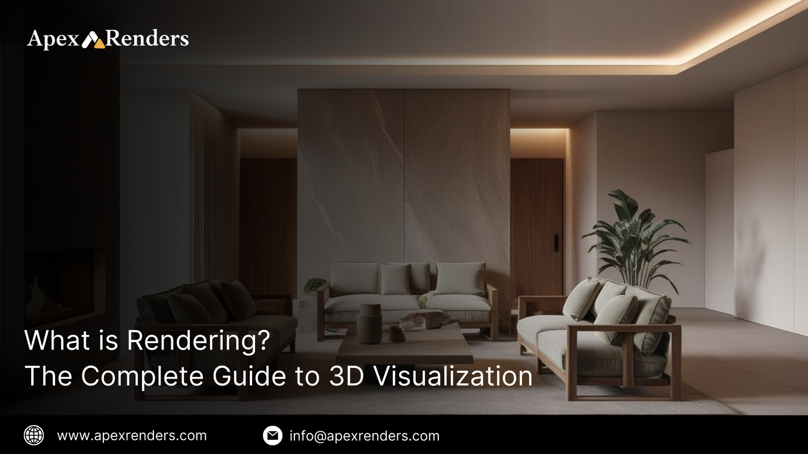 A detailed guide to 3D rendering, explaining its process, types, and applications in architecture, real estate and design.